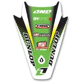One Industries Kawasaki Kx 450 F 09-12 Rear Fender Grafisk Sett