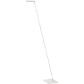 Lucide Lavale LED-gulvlampe, hvit, dimbar, høyde 138 cm
