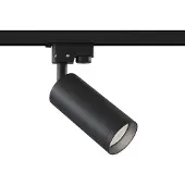 Maytoni Focus skinnespotlight, GU10, Unity-system, svart
