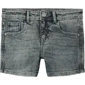 Name it Shorts - Noos - NkfSalli - Light Grey Denim - - 12 år (152) - Shorts