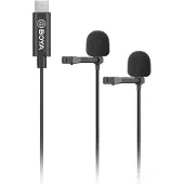 Boya By-m3d Duo Clip-on Lavalier Mikrofon