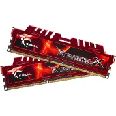 G.Skill Ripjaws-X - DDR3 - sett - 16 GB: 2 x 8 GB - DIMM 240-pin - 1600 MHz / PC3-12800 - CL10 - 1.5 V - ikke-bufret - ikke-ECC