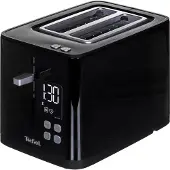 Tefal TT6408, 2 skiver, Svart, Berøringskontroll, 850 W, 167 mm, 240 mm