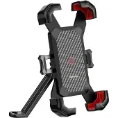 JOYROOM Mobiltelefonholder for motorsykkel - Sort