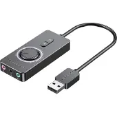 Vention USB 2.0 eksternt lydkort CDRBF 1m (svart)
