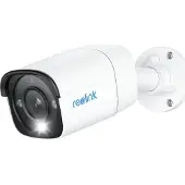 Reolink P340 - Nettverksovervåkingskamera - kule - utendørs - værbestandig - farge (Dag og natt) - 12 MP - 4512 x 2512 - lyd - LAN 10/100 - H.265 - DC 12 V / 48 V / PoE
