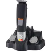 Adler 5-i-1-barbermaskin og hårtrimmer med justerbar hastighet og LED-display