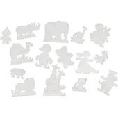 Hama midi perleplater 15 pinner - Zoo