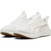 Puma SOFTRIDE Carson Running Shoes, Shoes, Warm White/Gold, 38.5