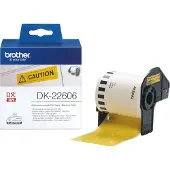 Brother DK-22606 - Gul - Rull (6,2 cm x 15,2 m) film - for QL-1050, QL-500, QL-550, QL-560, QL-570, QL-600, QL-650, QL-710, QL-720, QL-820