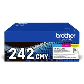 Brother TN242CMY Value Pack - 3-pack - gul, cyan, magenta - original - tonerpatron - for DCP-9017, DCP-9022, HL-3142, HL-3152, HL-3172, MFC...