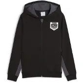Puma Active Sports Graphic Full-Zip Hoodie Youth, Clothing, Black, 7-8Y