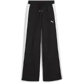 Puma T7 Oversized Track Pants Unisex, Clothing, Black, XS