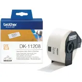 Brother DK-11208 - Svart på hvitt - 400 adresselapper - for QL-1050, QL-500, QL-550, QL-560, QL-570, QL-650, QL-710, QL-720, QL-820
