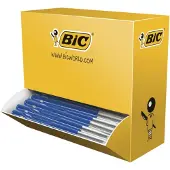 BIC Kulepenn M10 medium blå, 100 stk.
