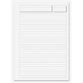 Other Konferanseblokk, 20 stk, A4 70g 10 blad linjert