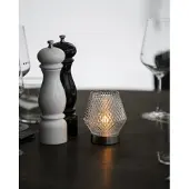 Konstsmide Lyslykt LED Klart glass inkl. batteri IP20
