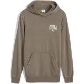 Puma Class Washed Hoodie Men, Clothing, Totally Taupe, S