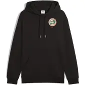 Puma GRAPHICS Super Hoodie Men, Clothing, Black, M