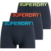 Superdry for man. M3110450B Pack of 3 Boxers (L), Homewear, Cotton, Navy