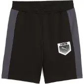 Puma Active Sports Graphic Sweat Shorts Youth, Clothing, Black, 15-16Y