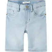 Name it Shorts - Noos - NkmTheo - Light Blue Denim - - 5 år (110) - Shorts