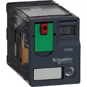 Schneider Electric Stikbensrelæ 6A 4C/O 24V AC