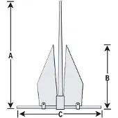 Fortress Guardian 7 Aluminium Anker