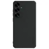 NILLKIN Samsung Galaxy S25 Super Frosted Shield Pro Hybrid-deksel - Svart