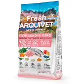 Arquivet Fersk Laks Med Semi-fuktig Kalkunhundefôr 5 Kg