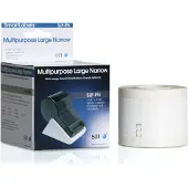 Seiko Instruments SLP-FN - Hvit - 38 x 190 mm 110 etikett(er) (1 rull(er) x 110) filmappeetiketter - for Smart Label Printer 420, 430