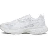 Puma Morphic Base Sneakers, Shoes, White/Sedate Gray, 37.5