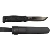Morakniv 13716, Single/enkelt, Jaktkniv, Drop punkt, Kull stål, Polyamid, Sort