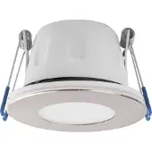 Megaman LED innfellingsspot Tego Slim, 10-pakning, 2800 K, nikkel