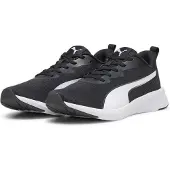 Puma Flyer Lite Running Shoes, Women, Black/Black/White, 41