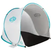 NILS Folding beach tent Camp NC3173 grey-turquoise