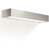 DECOR WALTHER Box LED-vegglampe nikkel 2700 K 40cm