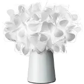 Slamp Clizia LED-bordlampe, dimbar, Mama Non Mama, hvit