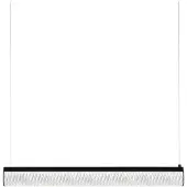 Slamp LED-pendellampe Modula, plissert, svart