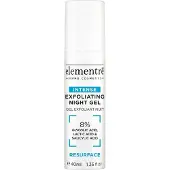 Elementrē Exfoliating Night Gel - 8% Glycolic, Lactic, Salicylic Acids 40 ml