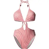 Pepe Jeans for woman. PLB10567 Swimming costume in lightweight stretch fabric pink (XL), Beachwear, Polyester