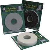 PSP skumvinyl 3x19 mm x 3 m svart