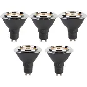 LUEDD Sett med 5 dimbare GU10 LED-pærer AR70 6W 450lm 2700K