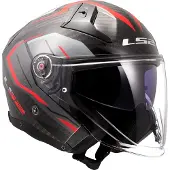 LS2 Of603 Infinity Ii Carbon Urus åpen Hjelm