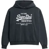 Superdry Vl Metallic Relaxed Hettegenser