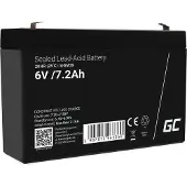 Green Cell AGM VRLA Batteri 6V 7.2Ah