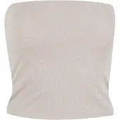 Urban Classics Glitter Bandeau Ermeløs T-skjorte