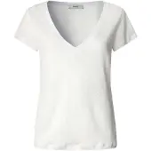 Pepe Jeans Megan Kort Ermet V-hals T-skjorte
