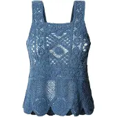 Pepe Jeans for woman. PL702291 Top Olive blue (M), Casual, Cotton, Sleeveless / Straps