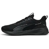 Puma Flyer Lite 3 Running Shoes, Shoes, Black/Black/Silver, 35.5